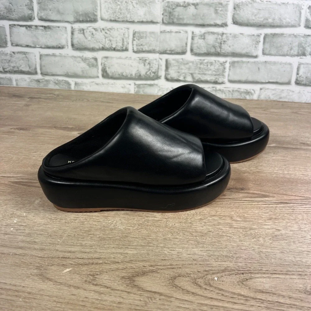 Kelsi dagger‎ Bubble Shell Platform Sandals 5.5